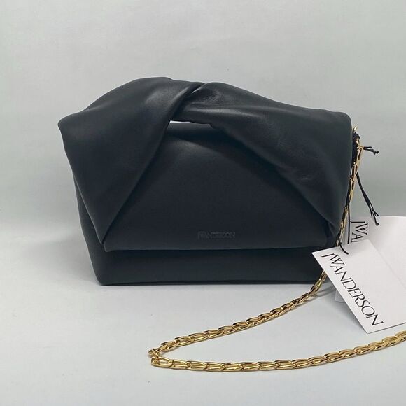 JW ANDERSON Twister midi leather shoulder bag - Picture 5 of 15